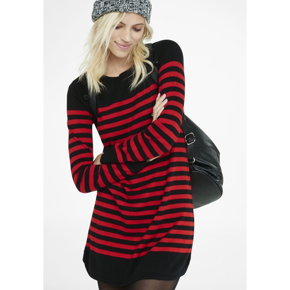 Ralph Lauren Knit Stripe Blue Red Sweater Size Medium